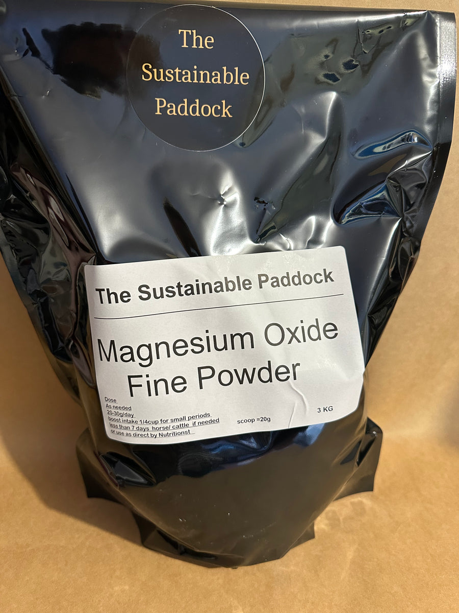 Magnesium Oxide Fine Powder | The Sustainable Paddock