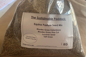 Equine Pastures Deluxe Seed Mix©️